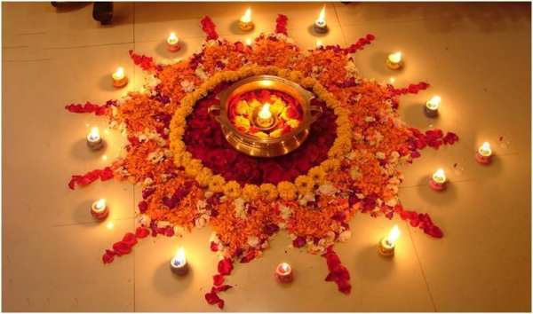 Diwali Rangoli Wallpaper screenshot 2