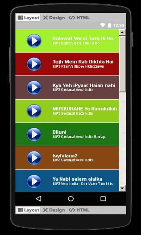 Sholawat Nabi Tum Hi Ho Version Mantap screenshot 1