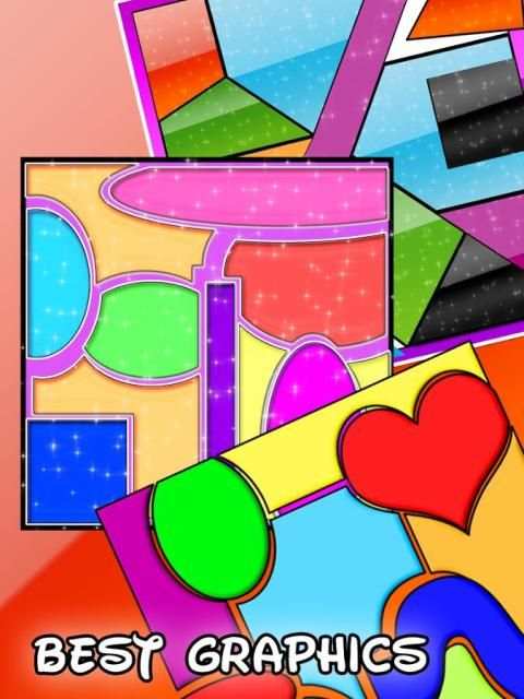 Curved King Tangram : Shape Puzzle Master Game скриншот 3