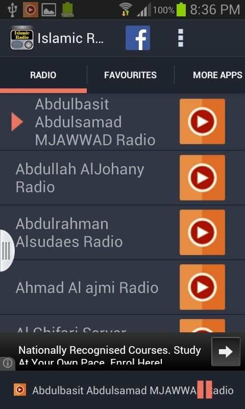 Islamic Radio screenshot 2