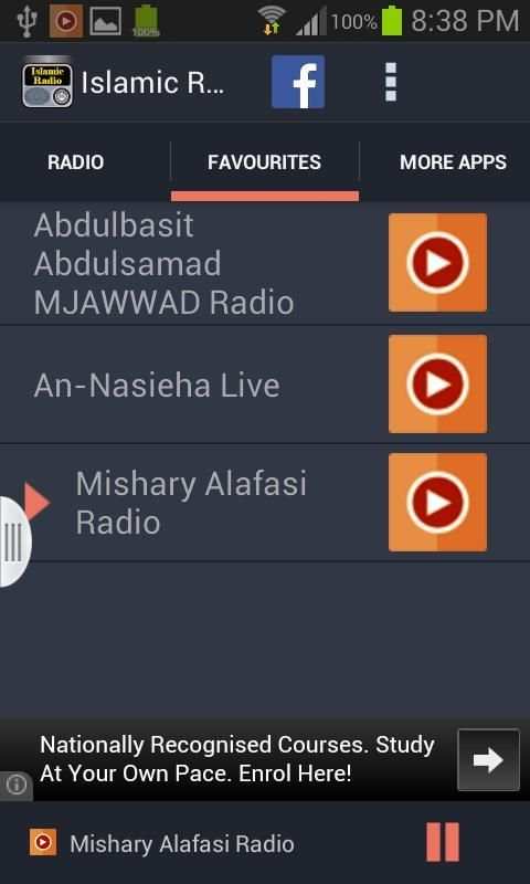 Islamic Radio screenshot 1
