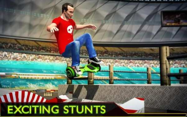 Hoverboard Stunts Hero 2016 screenshot 10