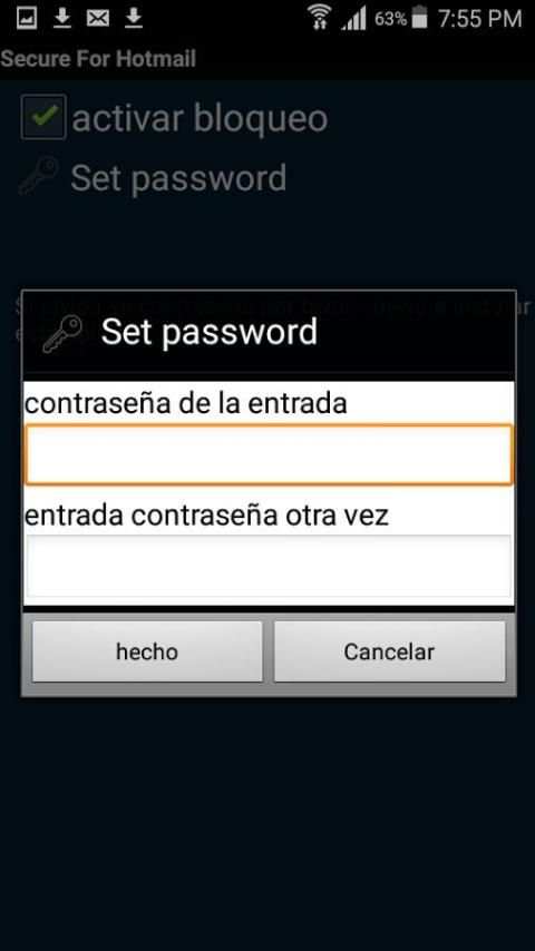 Secure For Hotmail PRO screenshot 3