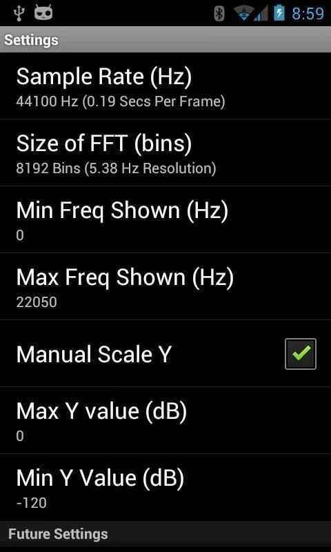 Spectrum Analyzer screenshot 5