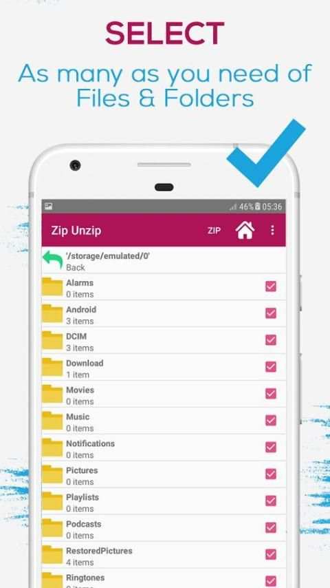 RAR Zip File Extractor - Zip UnZip Tool, Rar Unrar скриншот 3