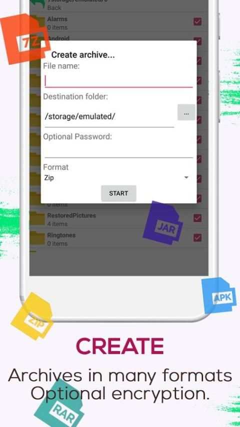 RAR Zip File Extractor - Zip UnZip Tool, Rar Unrar скриншот 6