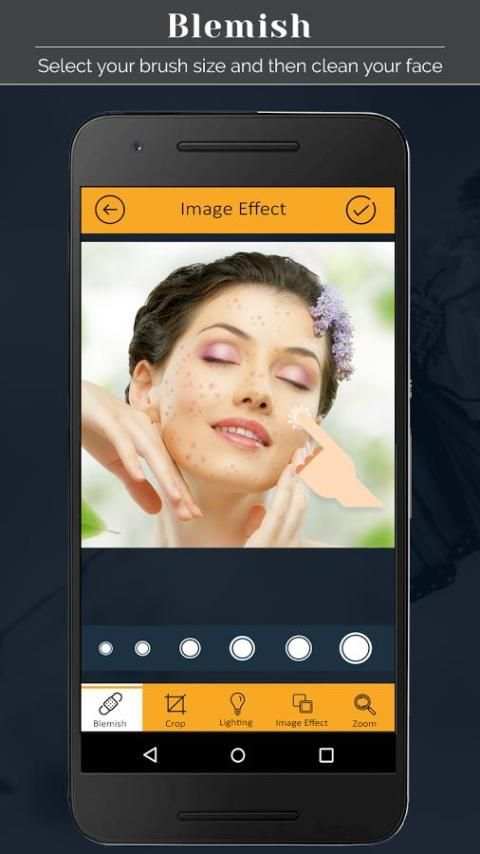Face Blemishes Removal Photo Editor 4 تصوير الشاشة