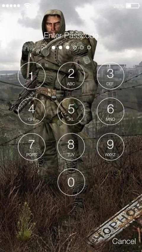 Chernobyl Stalker 4K PIN Lock screenshot 4