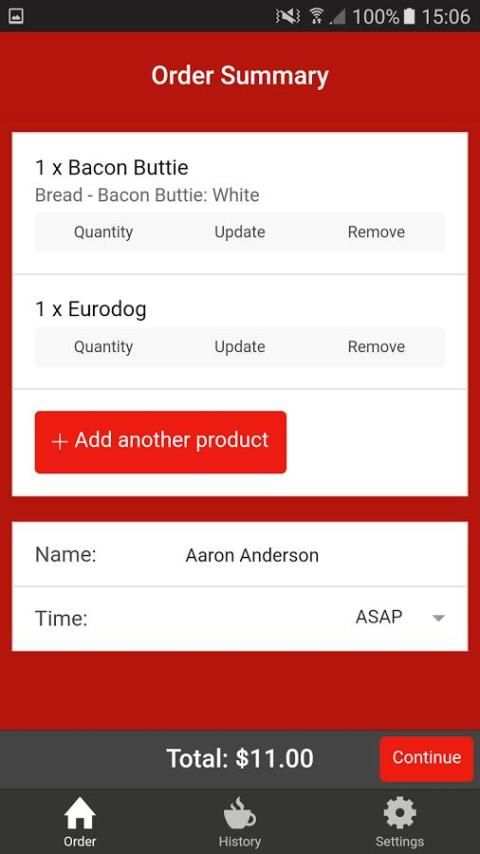 Bacon Buttie Station screenshot 1