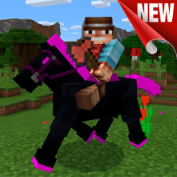 ikon Horses mod for Minecraft PE