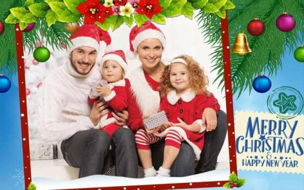 Christmas Frames Photo Editor скриншот 7