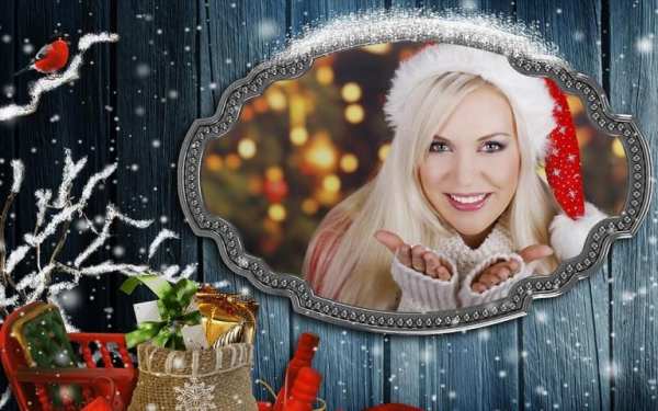 Christmas Frames Photo Editor скриншот 4
