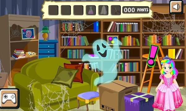 Ghost escape - Princess Games 5 تصوير الشاشة