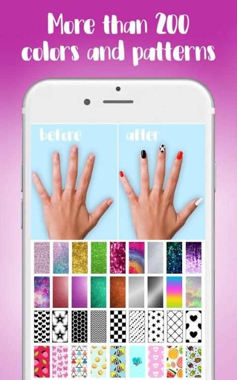 Nail Salon & Nails Photo Editor 4 تصوير الشاشة