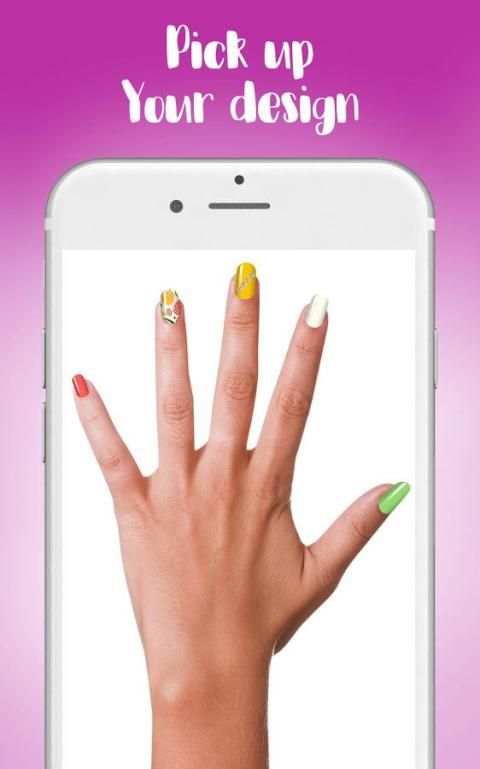 Nail Salon & Nails Photo Editor 3 تصوير الشاشة