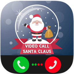 Video Call and Message From Santa Claus 2018 أيقونة