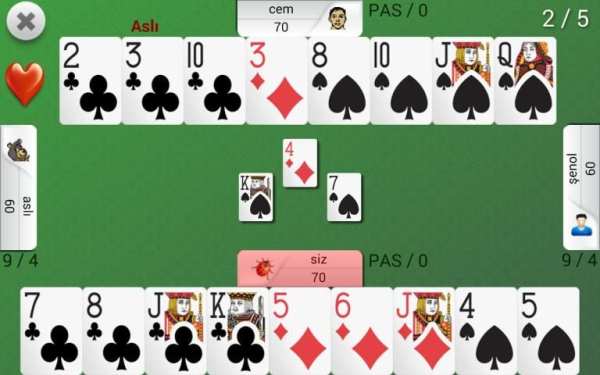 Batak İhale Eşli Batak screenshot 6