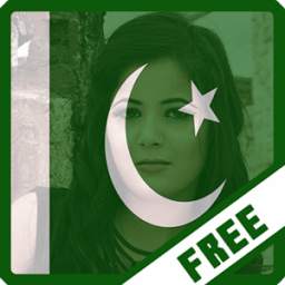 Pakistan Independence Day Face Flag Filter 2017