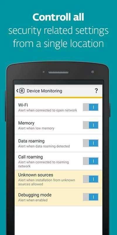 ESET Mobile Security MTS screenshot 2