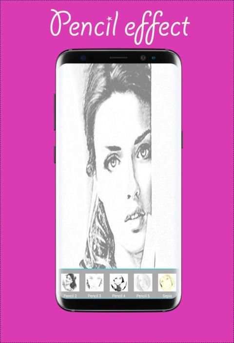 Pencil Sketch Photo Editor скриншот 3