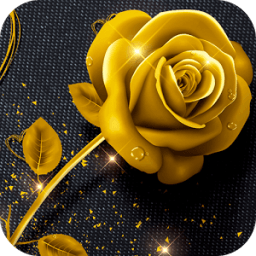 ikon AppLock Theme Golden Rose