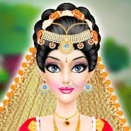 Indian Princess Doll Fashion Salon : Makeup artist