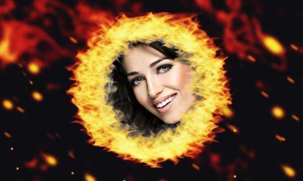 Fire Photo Frames HD screenshot 3