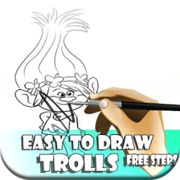 Easy To Draw Trolls Kids иконка