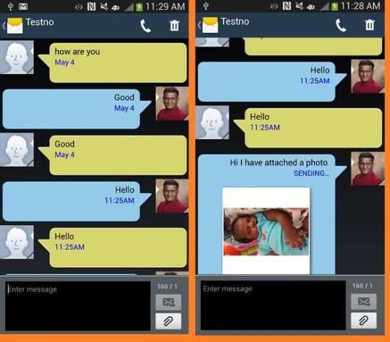 SMS MMS Messenger screenshot 4