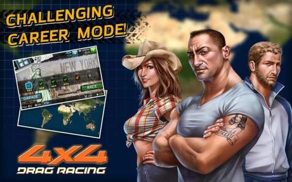 Drag Racing 4x4 स्क्रीनशॉट 4