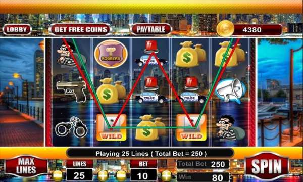 Cash Bandits Slots Games screenshot 5
