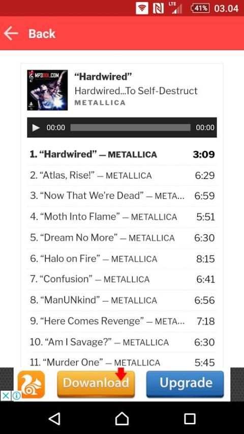Rock Song Mp3 screenshot 3