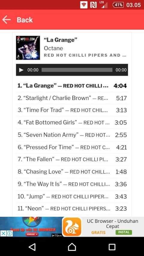 Rock Song Mp3 screenshot 2