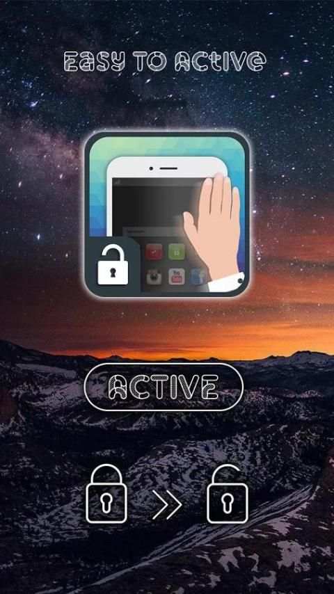 Wave to unlock – Wave to Lock screenshot 1
