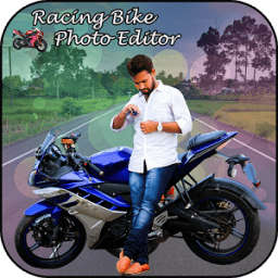Racing Bike Photo Editor आइकन