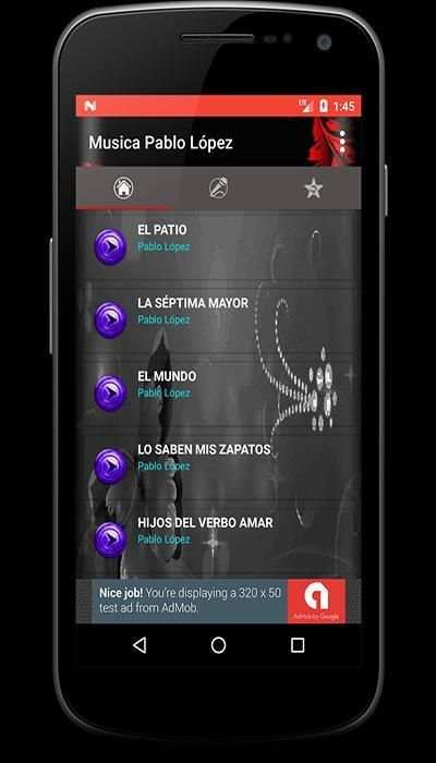 Musica Pablo López - El Patio screenshot 2