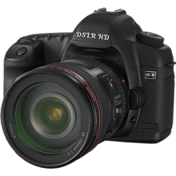 Камера DSLR - Ultra HD иконка