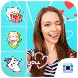 Birthday Photo Editor-Funny stickers for photo иконка