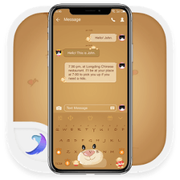 ikon Emoji Keyboard - Teddy Bear