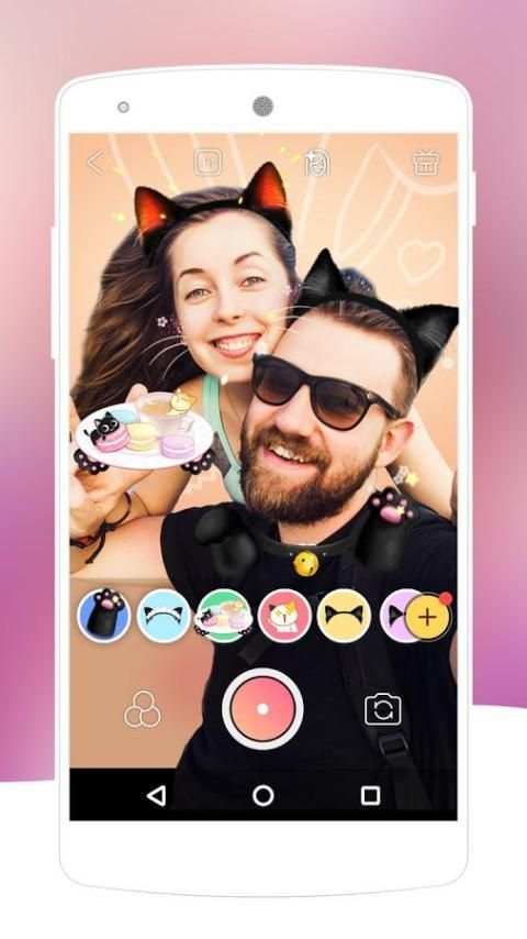 Cat Face Camera-Camera with filters&motion sticker screenshot 2