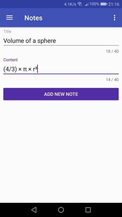 Notification Notes скриншот 2