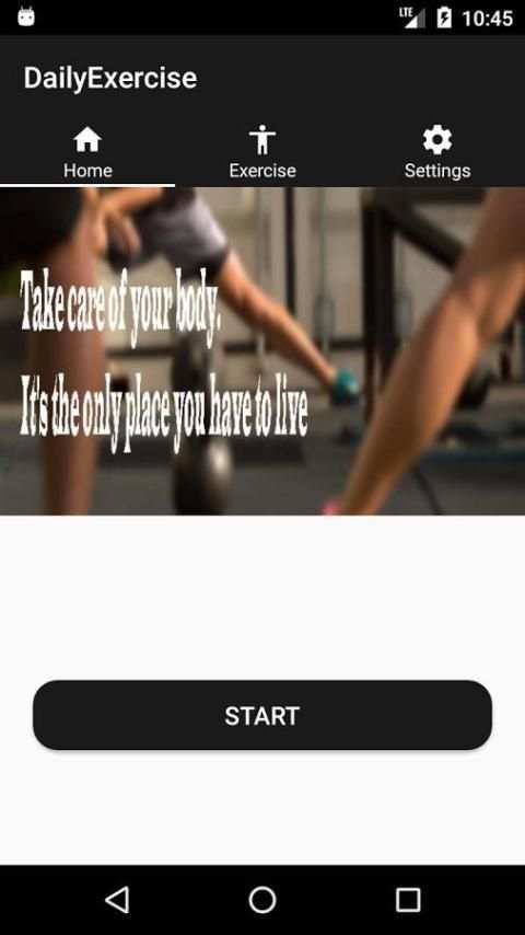 Daily Exercise स्क्रीनशॉट 1