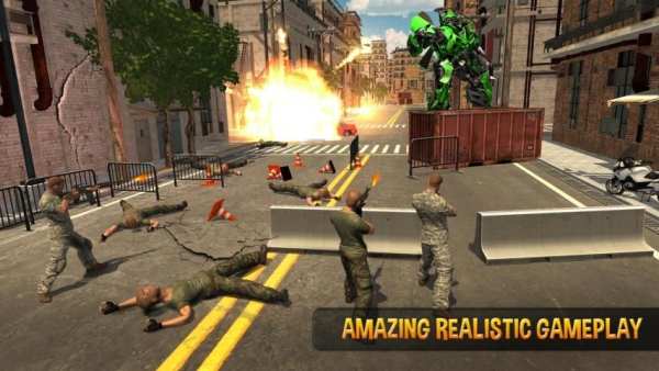 City Sniper vs Future Transform Robot War screenshot 4