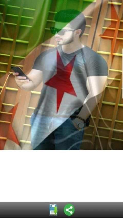 صورتك في علم الثورة السورية SyriaFree screenshot 1