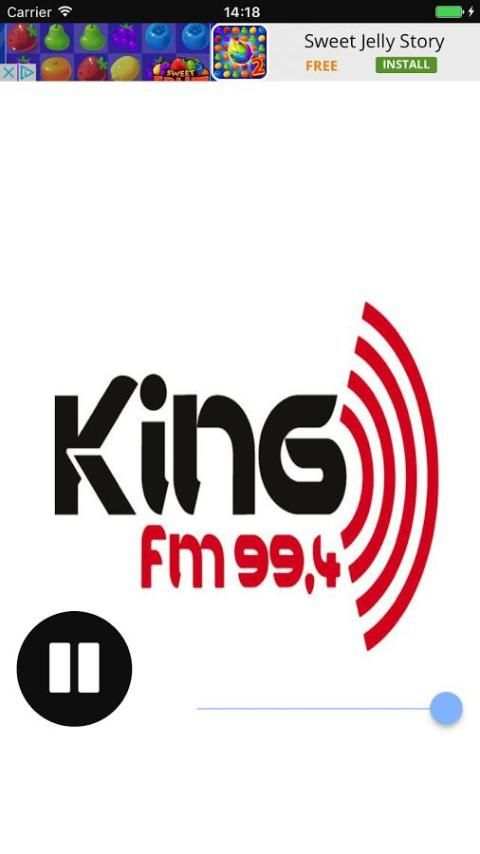 kingfm radio screenshot 1