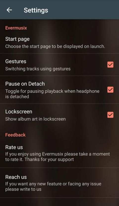 Music Player स्क्रीनशॉट 1