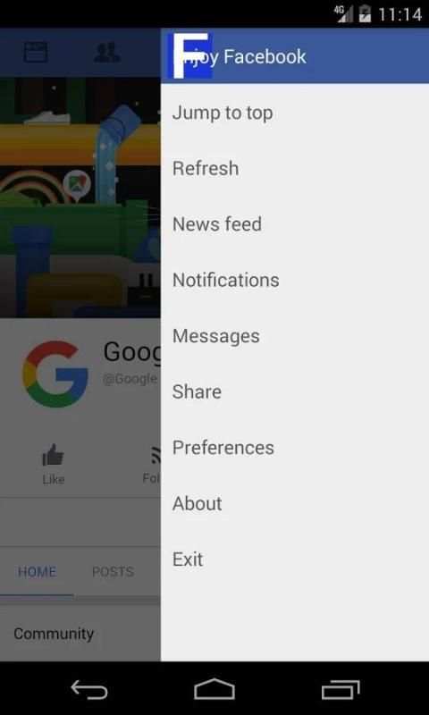 Enjoy for facebook screenshot 2