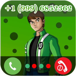 Fake Call From Ben Alien 10 icon