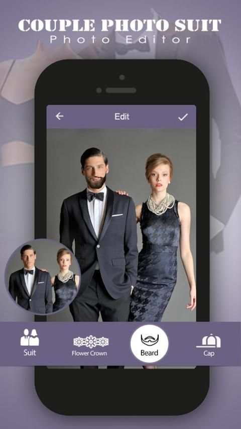 Couple Suit Photo Editor 2 تصوير الشاشة