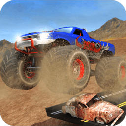 Супер монстр Грузовики крайность Трюки гоночный иконка